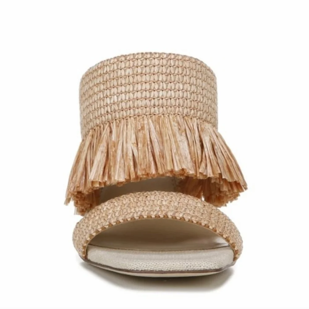 NWT SAM EDELMAN KAMRYN FRINGE HEEL $140